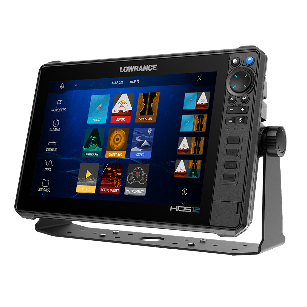 Lowrance HDS PRO 12 - w/ Preloaded C-MAP DISCOVER OnBoard Active Imaging HD Transducer [000-15987-001]