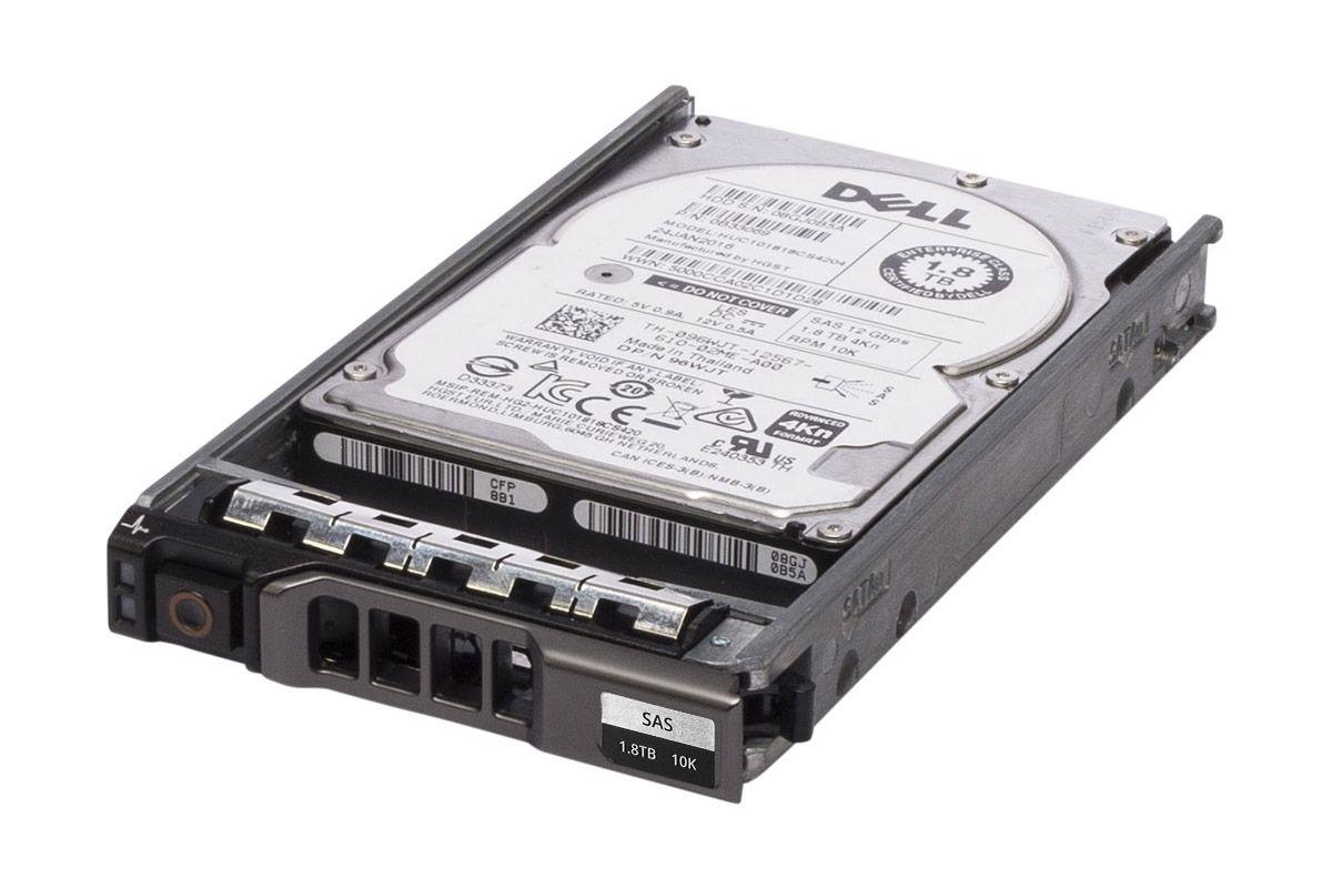 Dell 1.8TB SAS 10k 2.5" 12G 4Kn Hard Drive 96WJT