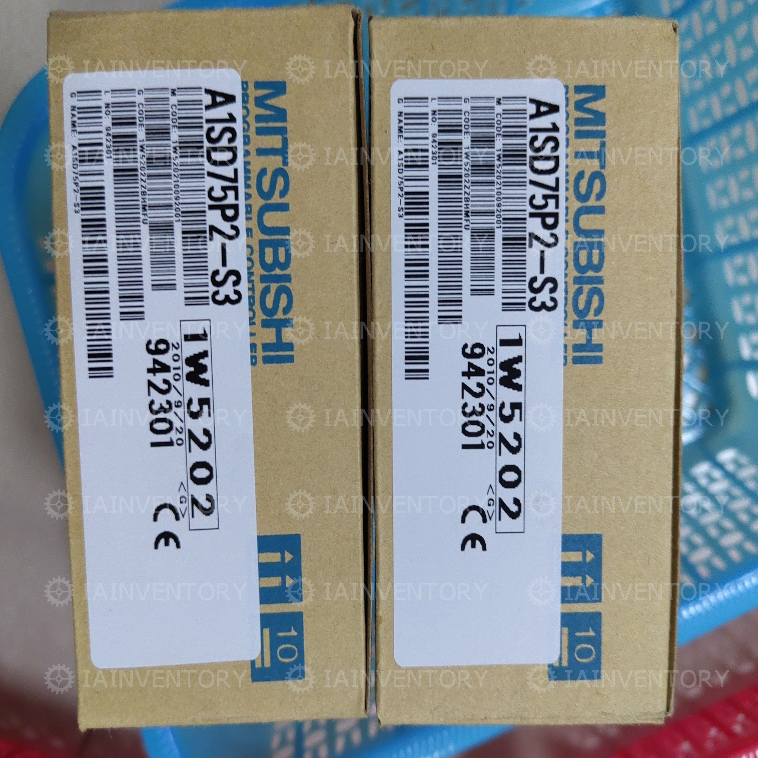 Mitsubishi with box  PLC A1SD75P2-S3