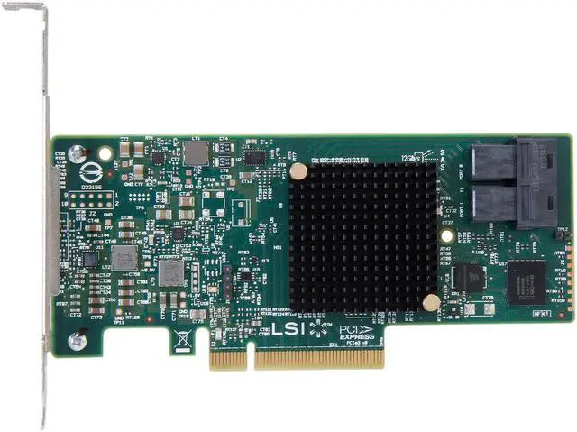 Alt view image 2 of 3 - LSI 9300-8i PCI-Express 3.0 SATA / SAS 8-Port SAS3 12Gb/s HBA - Single--Avago Technologies
