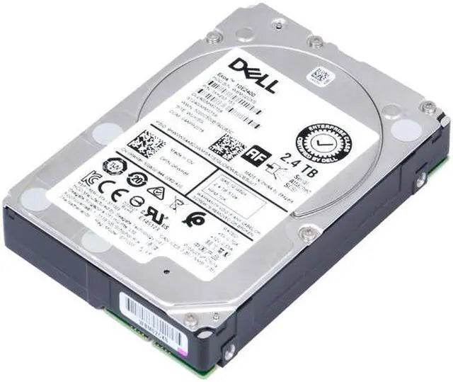 Dell AB892273 EXOS 10E2400 2.4TB 10K 2.5" SAS 12Gbps 512e Hard Drive