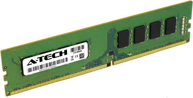A-Tech 32GB DDR4 2666MHz DIMM PC4-21300 UDIMM Non-ECC Unbuffered CL19 2Rx8 1.2V 288-Pin Dual Rank Desktop Computer PC RAM Memory Upgrade Module