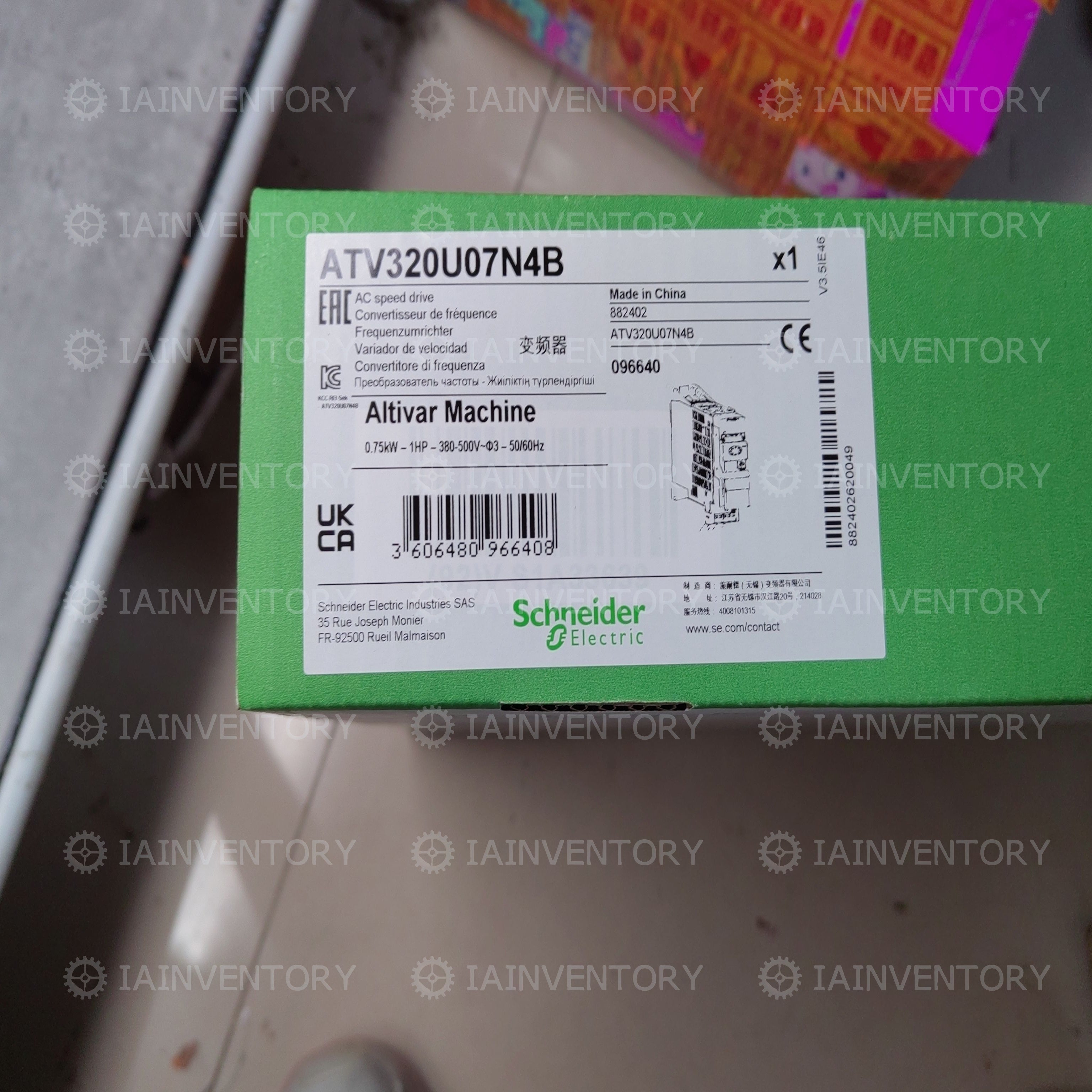 ATV320U07N4B Frequency Converter
