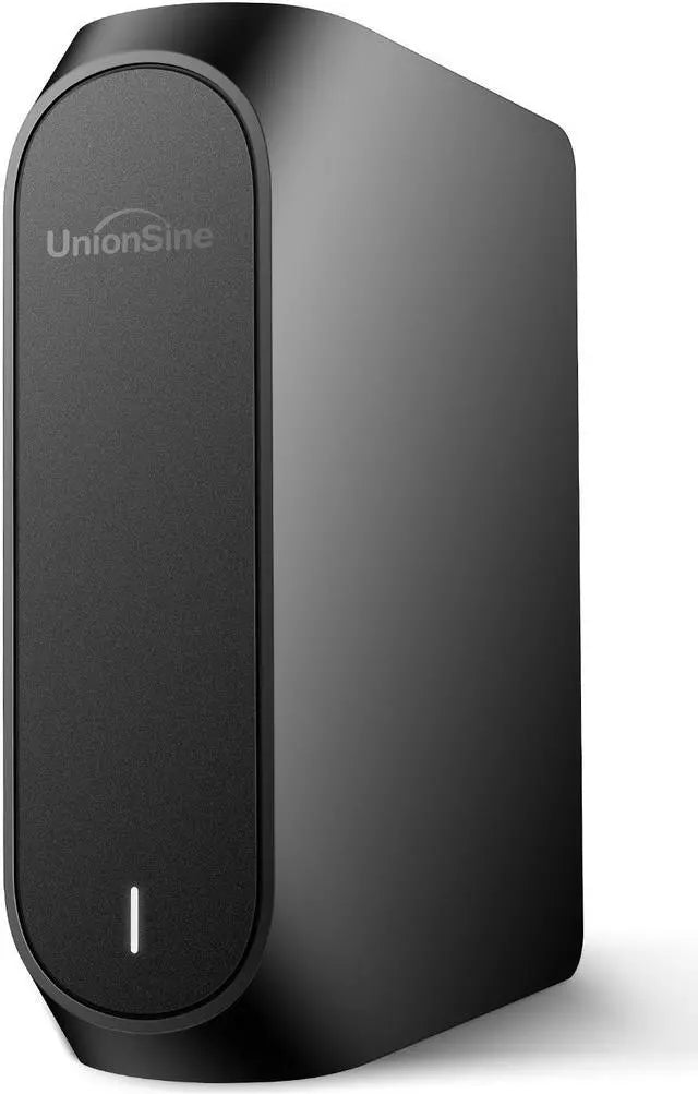 UnionSine 14TB 3.5" External Hard Drive USB3.2Gen2 Type-C HDD Storage Compatible for PC, Desktop, Laptop,TV(Black HD3510
