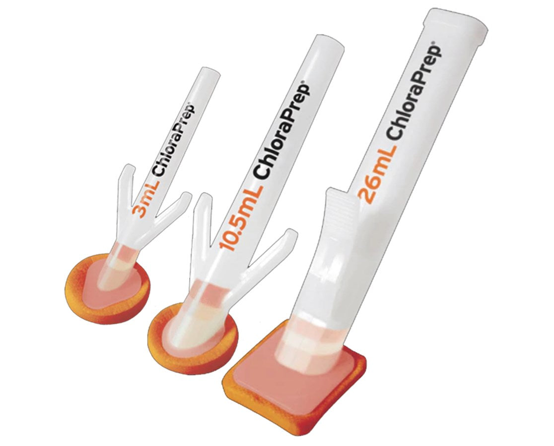 Carefusion ChloraPrep Skin Preparation Applicator, Clear, 1 ml (240/Case