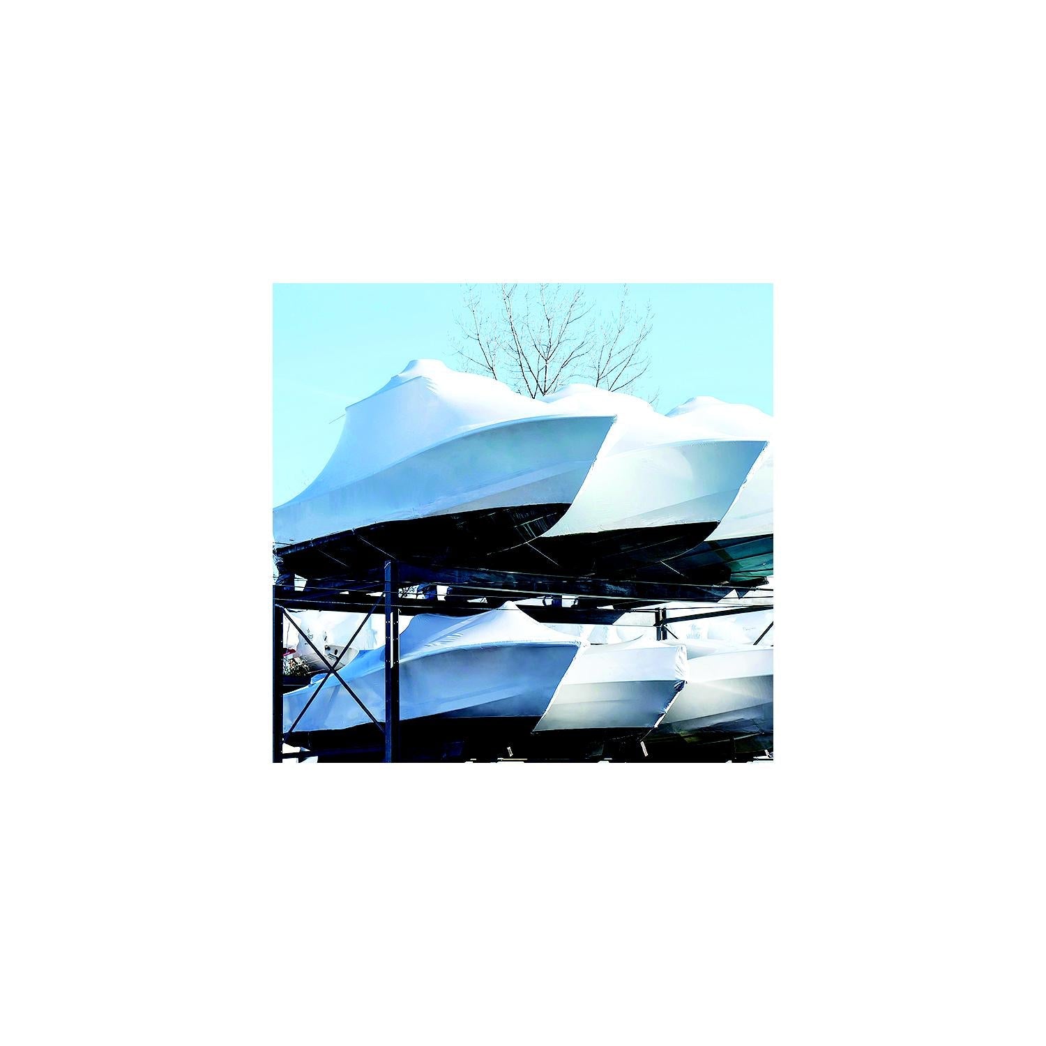 Shrinkwrap Accessories 13004988 Poly-America 28WH Shrinkwrap White Poly Film 28', x 213', 200#