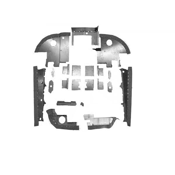 AF0750128-76 Baffle Assembly Bare, Black Seal