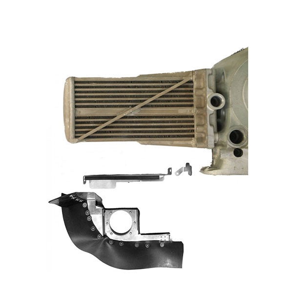 Cessna 180 1956-81 182 58-73 Package B Engine Baffle Kit, Bare, Black Seals