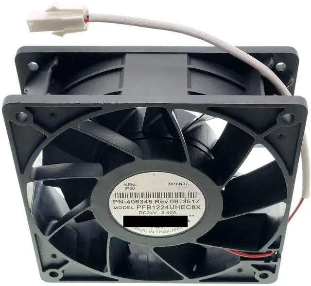 Alt view image 7 of 7 - JAENFONG New Cooling Fan for PFB1224UHEC8X PN-406345 Rev06 2217 DC 24V 2.40A 12CM Size :120×120×38mm 5500RPM