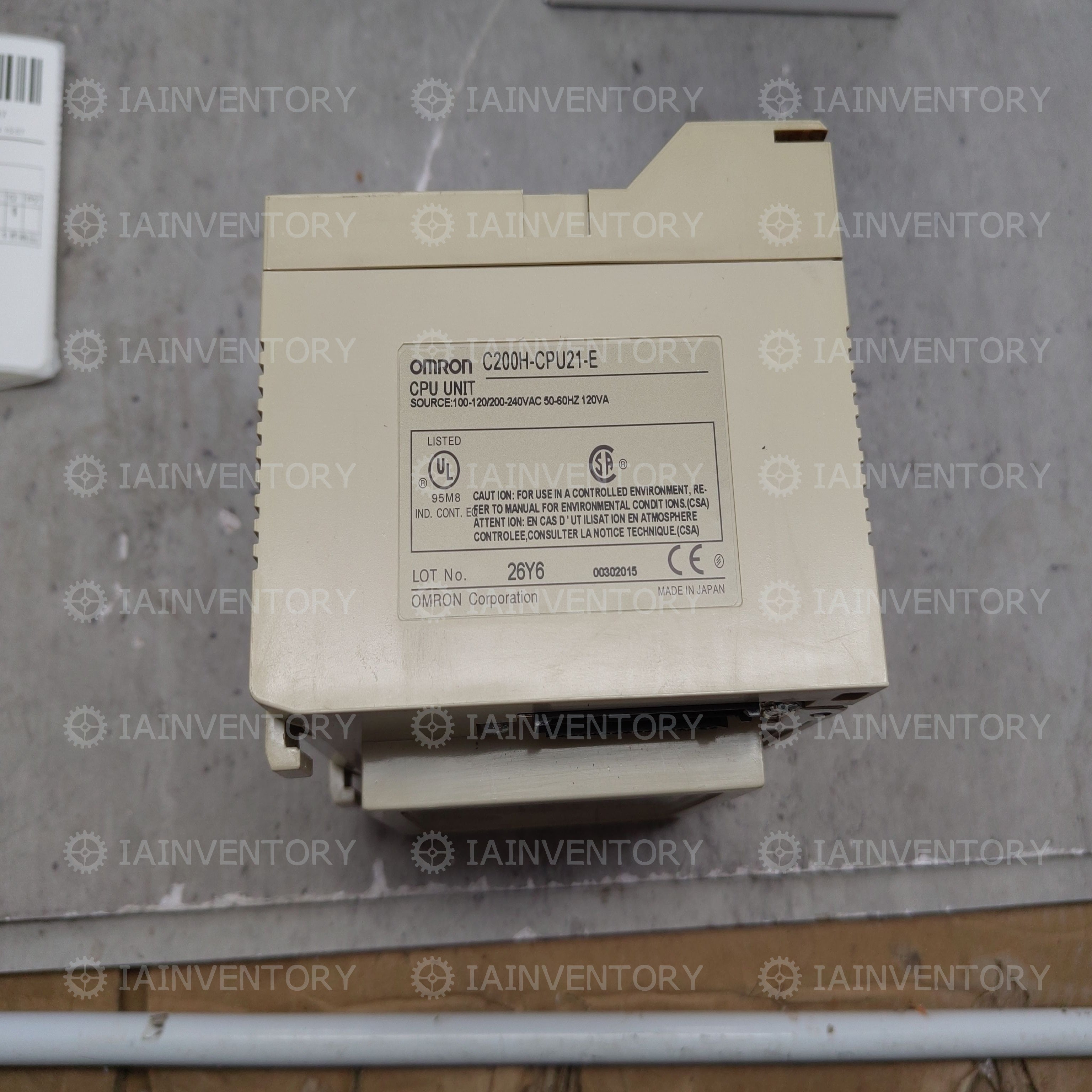 Omron PLC C200H-CPU21-E