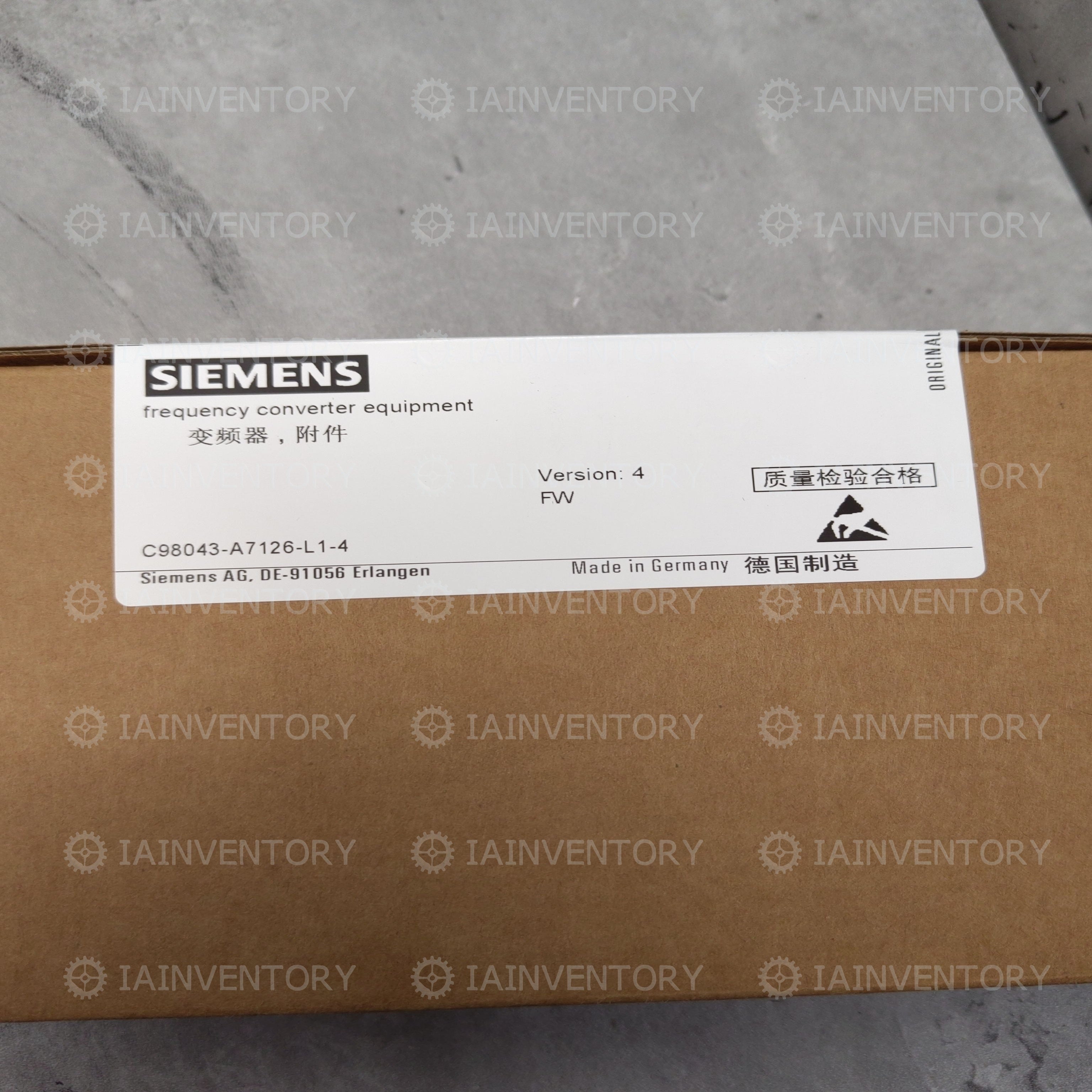Siemens C98043-A7126-L1-4