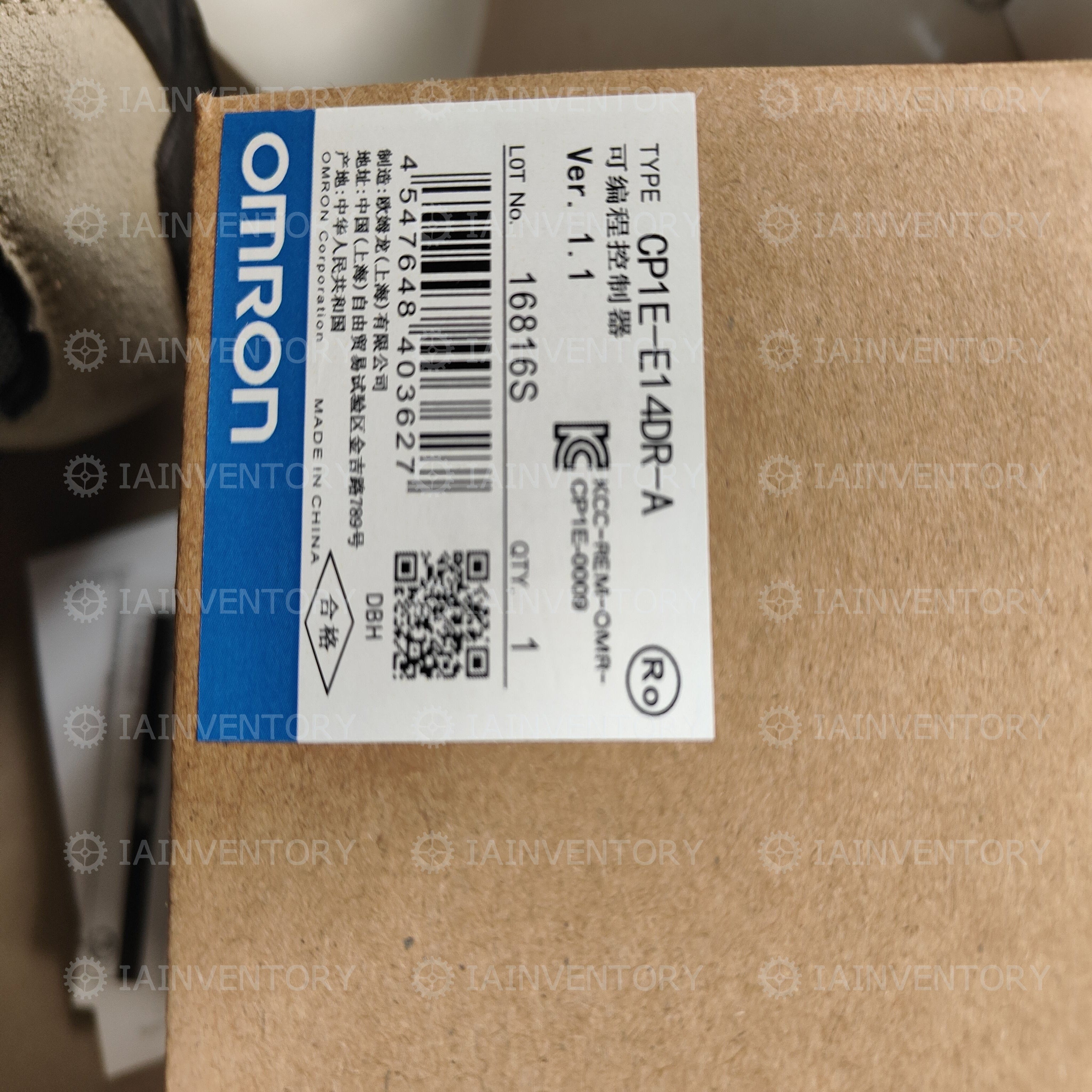 Omron Programmable Controller PLC CP1E-E14DR-A CP1EE14DRA