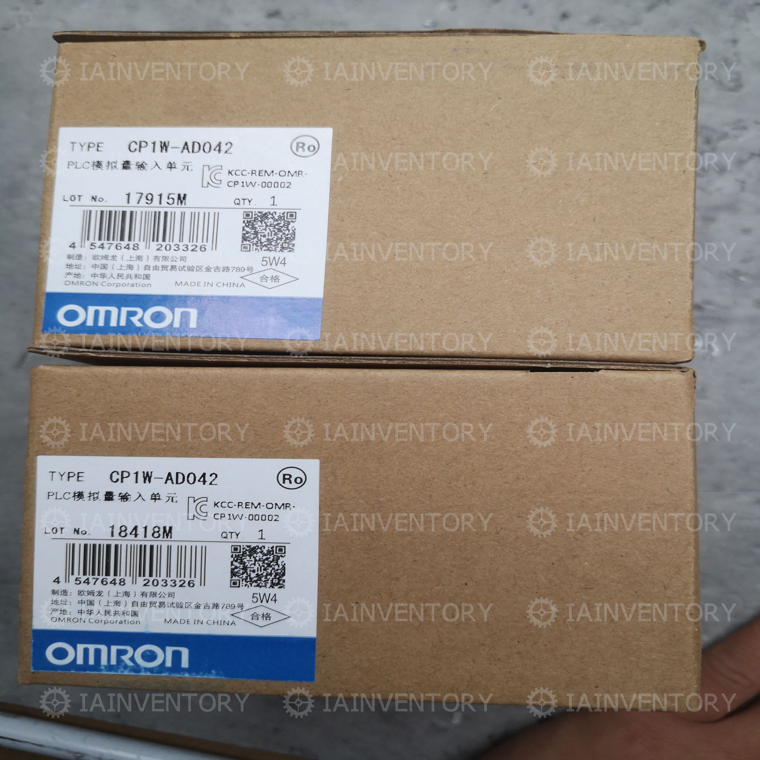 OMRON expansion module CP1W-AD042