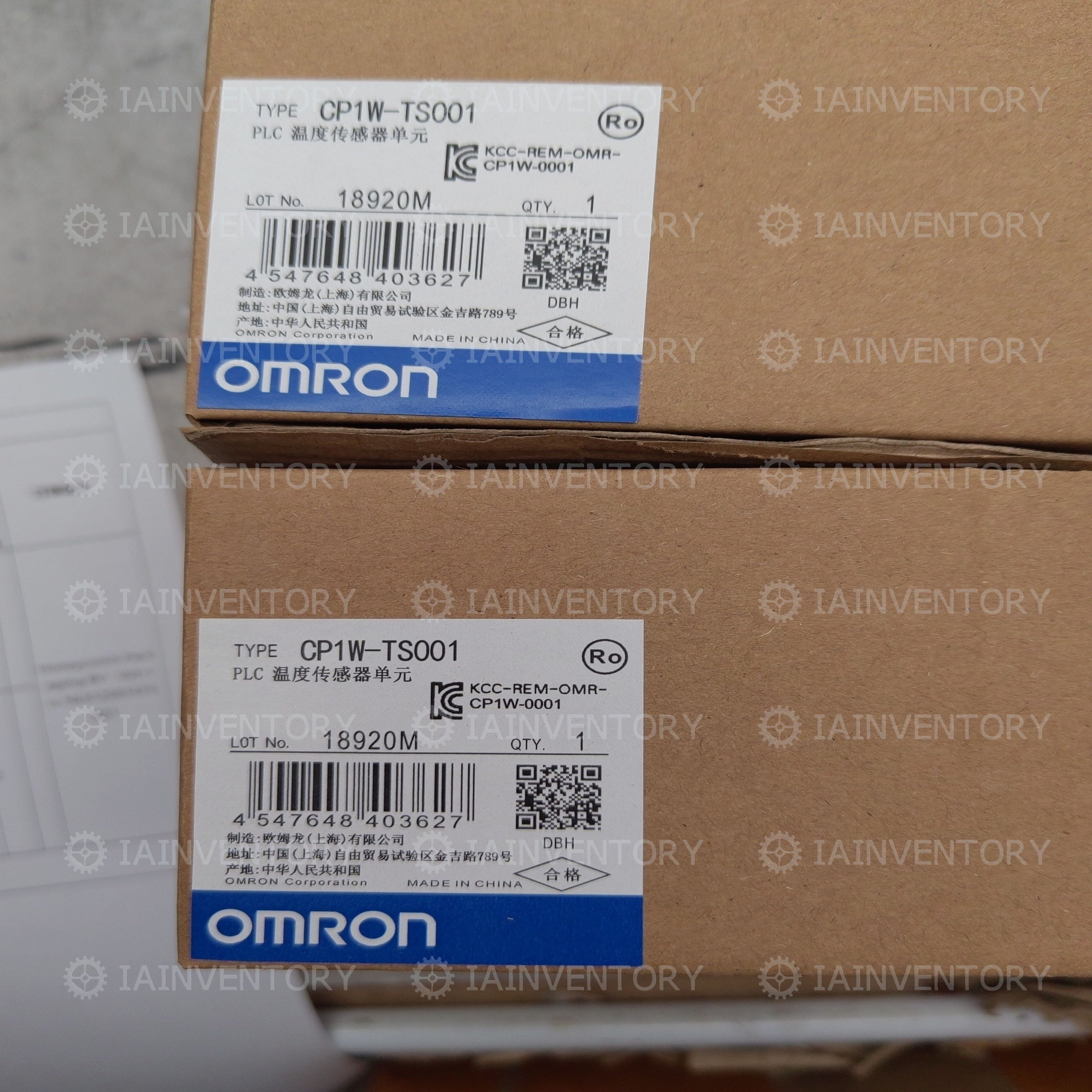 Omron PLC Temperature Control Module CP1W-TS001