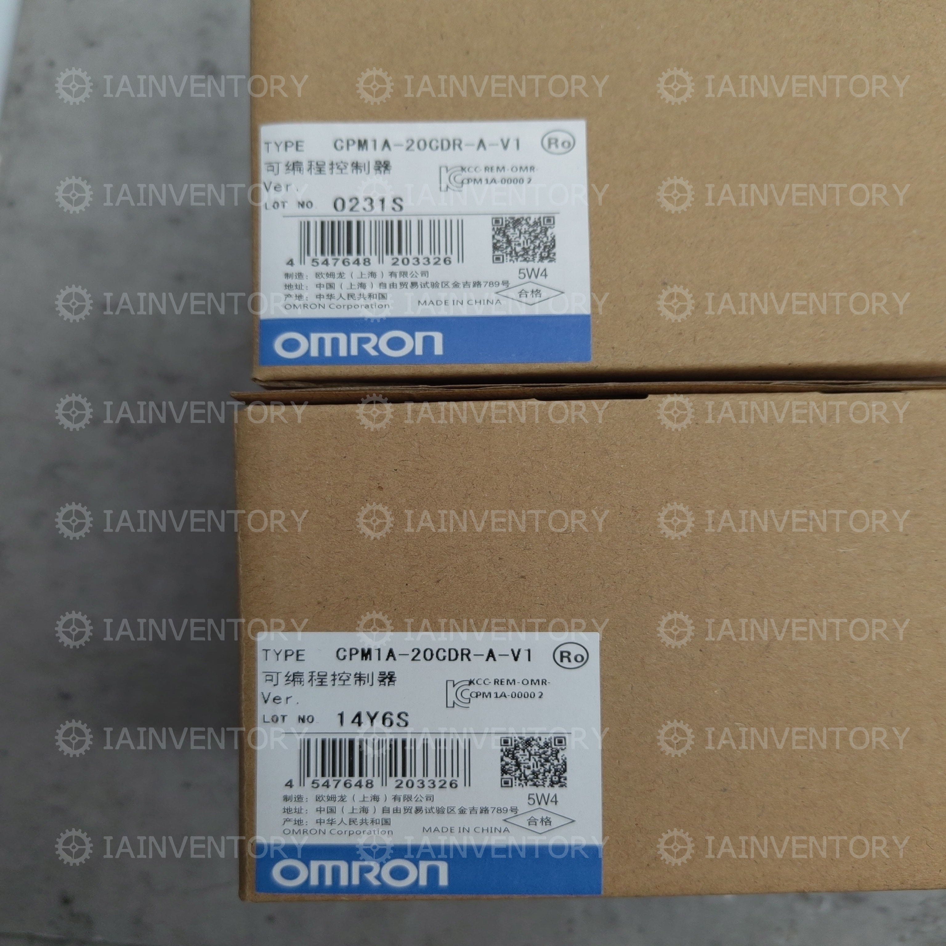 OMRON Programmable Controller PLC Module CPM1A-20CDR-A-V1 CPM1A20CDRA