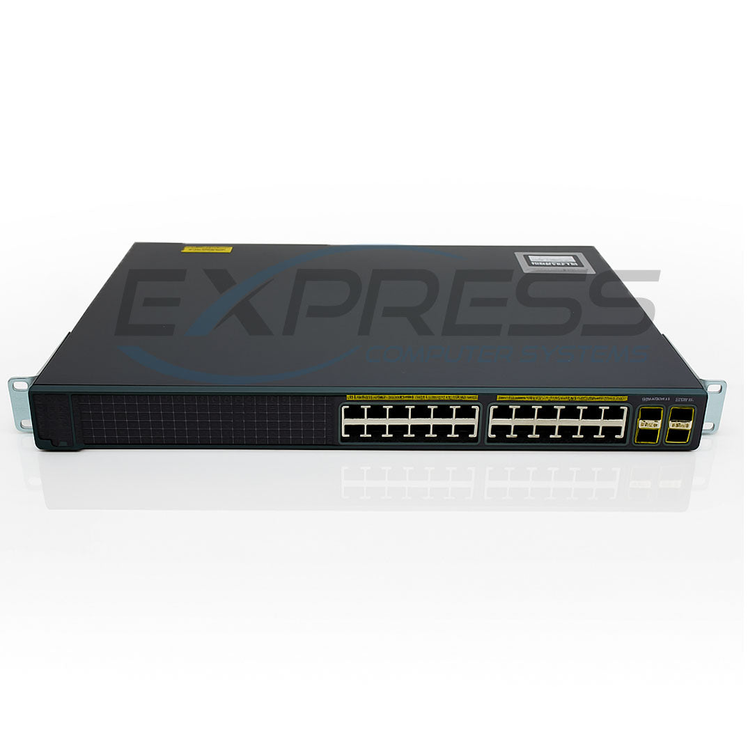 Cisco Catalyst 2960 24-Port PoE Fast Ethernet Switch – LAN Lite | WS-C2960-24PC-S