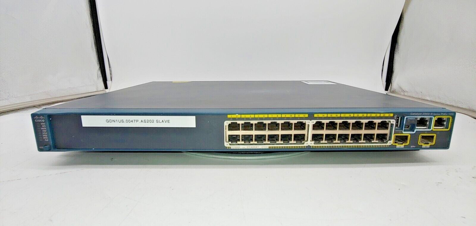 Cisco WS-C2960S-24PD-L 24-Port 1GbE PoE+ *Blemished*