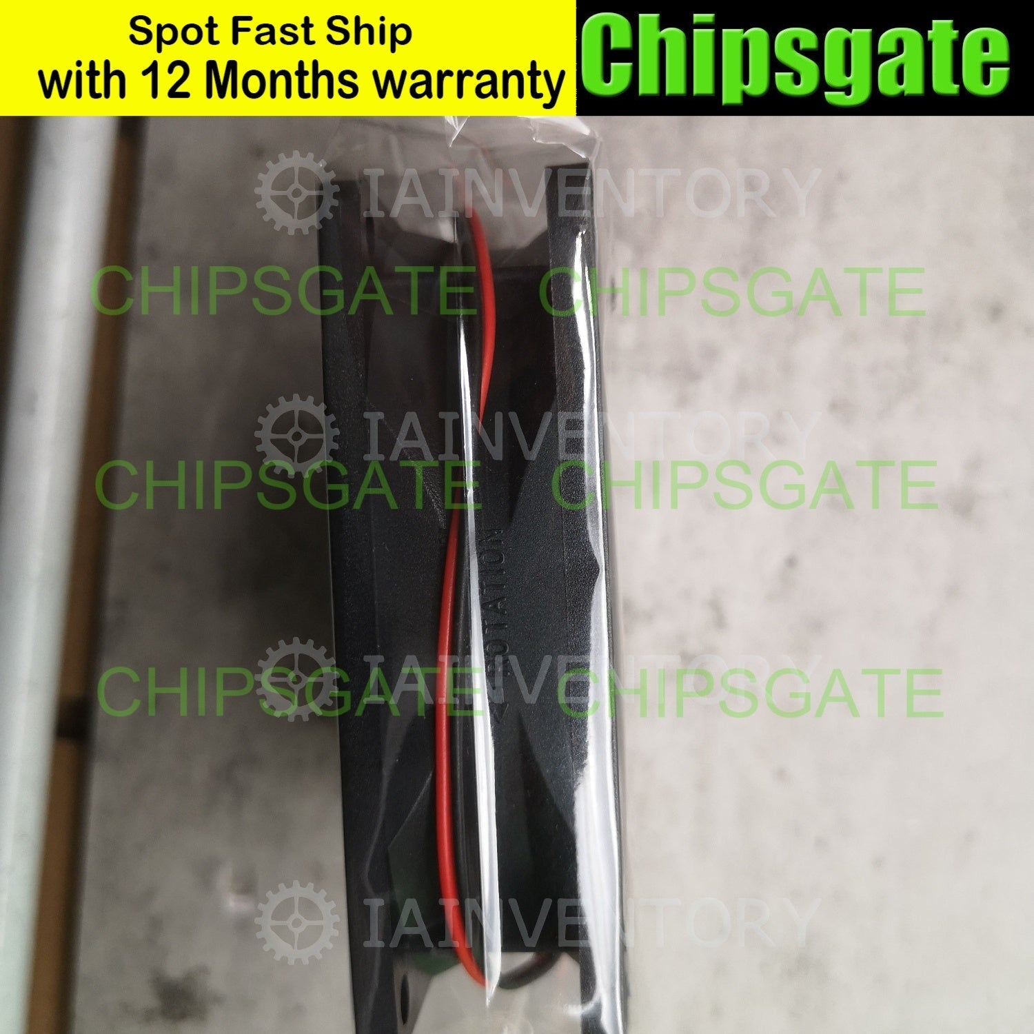 NIDEC D08A-24TS2 Fan 24V 0.23A 80*80*25mm 2pin