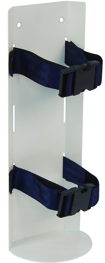 Oxygen Tank Holder w/ Accessory Rail for MobileCare Medical Cart