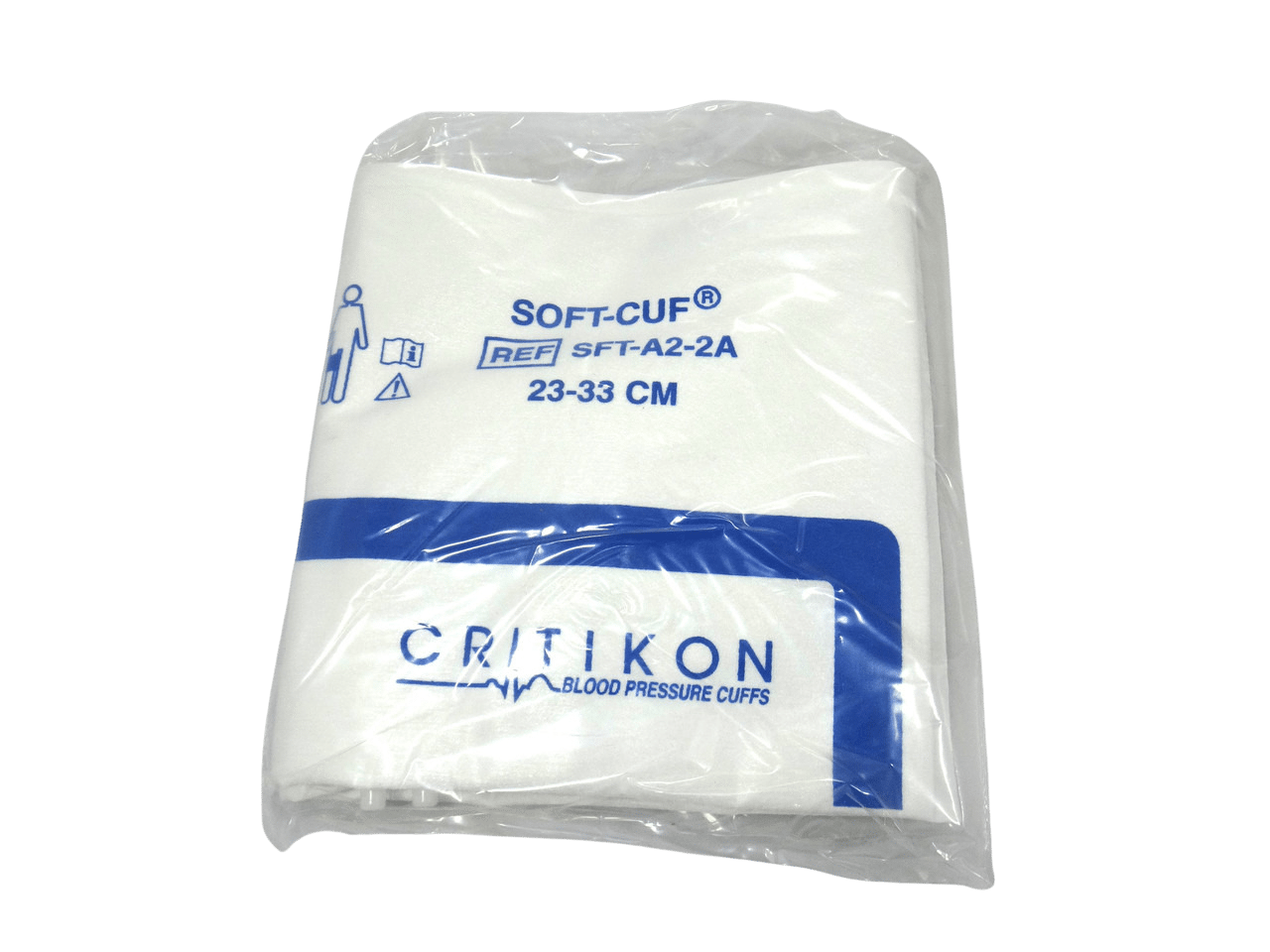 GE Critikon SOFT-CUF, Adult BP Cuff, SFT-A2-2A (20 Per Box)