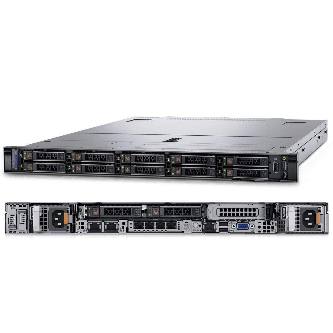 MM2C6 — 10x 2.5" (SAS/SATA/NVMe) Rack Chassis | Refurbished Dell PowerEdge R650