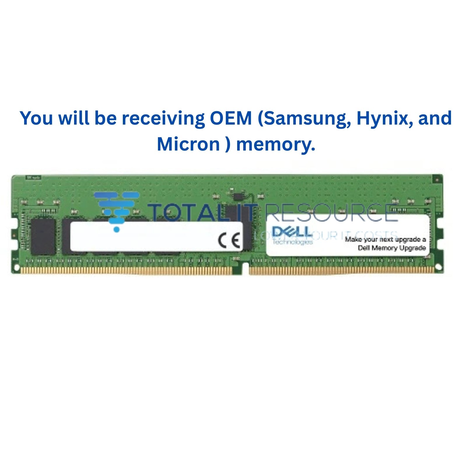 SNPW08W9C/32G Dell Memory Upgrade - 32 GB - 2Rx8 DDR5 RDIMM 4800 MT/s AC239378