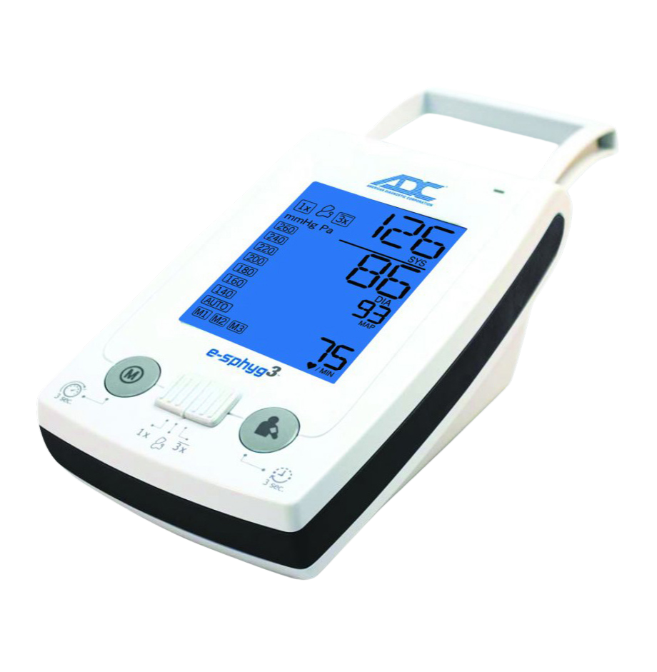 ADC e-sphyg™ 3 NIBP Monitor, 9003K-MCC