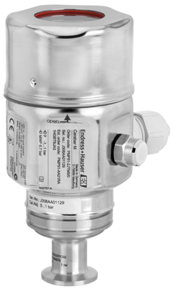 E+H Cerabar PMP51 Pressure Transmitter - 316L Hygienic Housing
