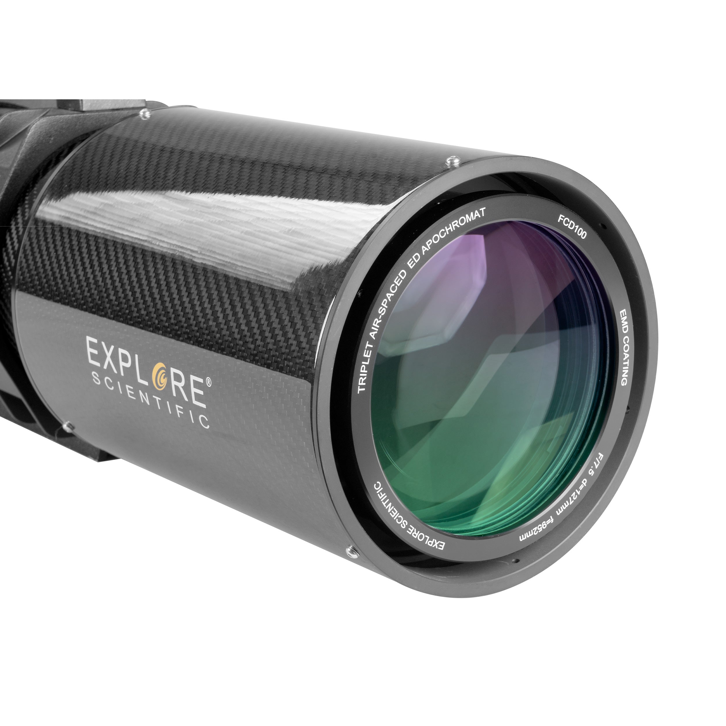 Explore Scientific FCD100 Series 127mm f/7.5 Carbon Fiber Triplet ED APO Refractor Telescope with 2.5" HEX Focuser - The Space Store