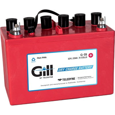 Gill Battery G-35 With Acid 11-01832