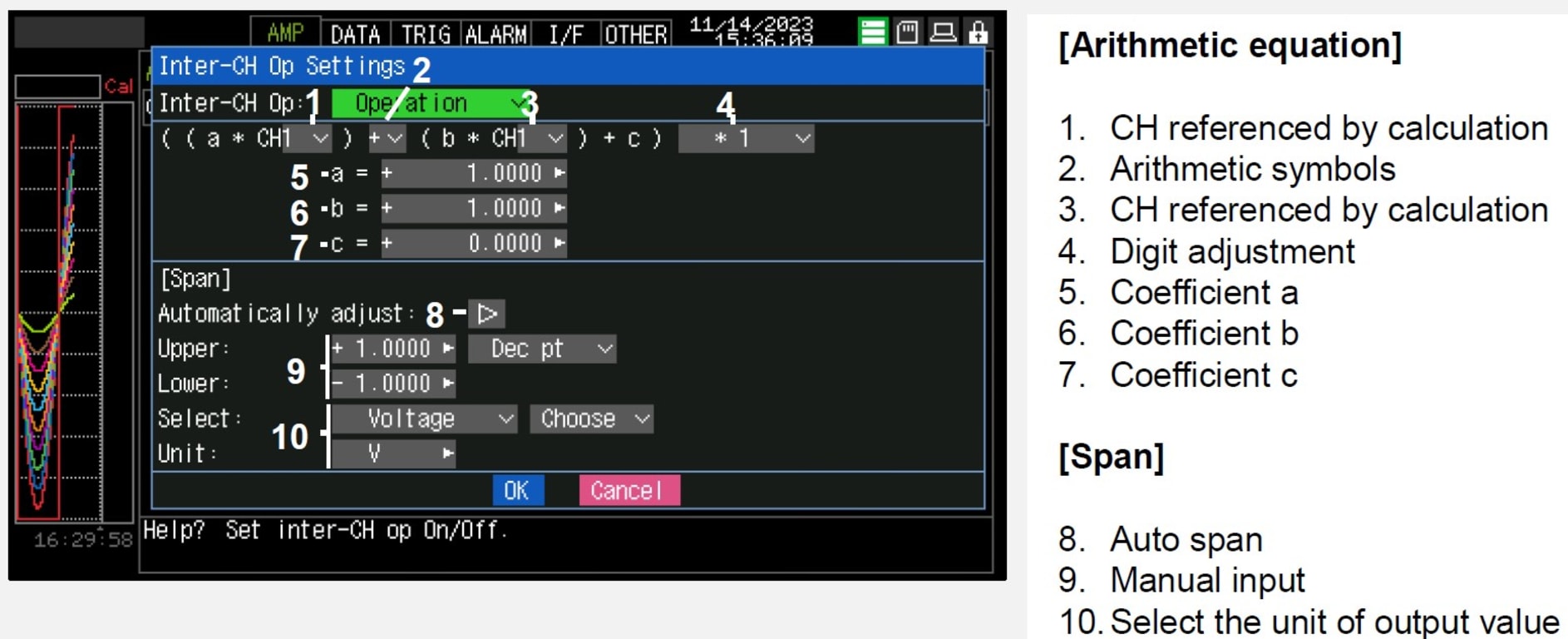 Graphtec GL260 - 10-Channel Midi Data Logger Calculation | Alo Tech Solutions