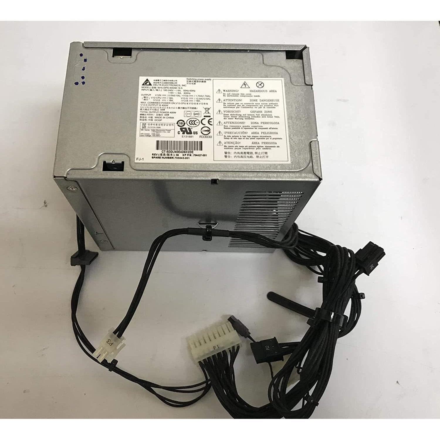 HP Z230 704427-001 400W 92% Power Supply 705045-001 DPS-400AB-19 A Pull-FoxTI