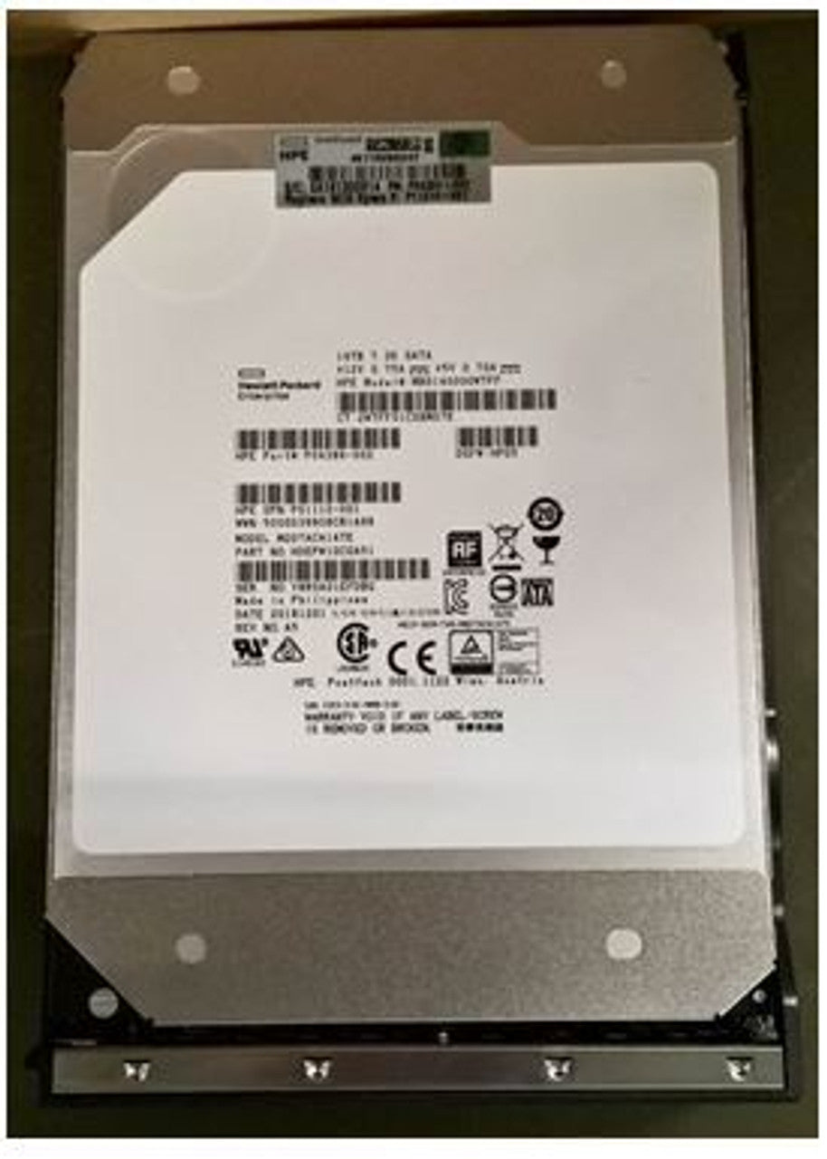 HPE P11519-001 14TB 7200RPM 3.5in DS SATA 6G LP Midline G9 G10 HDD