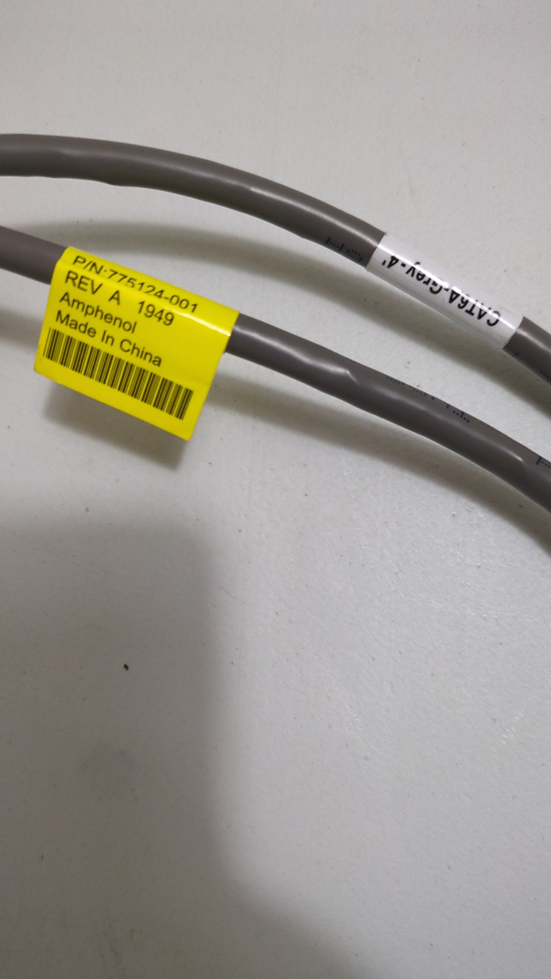 HP 775124-001 Cat 6A Cable - Label View | Alo Tech Solutions