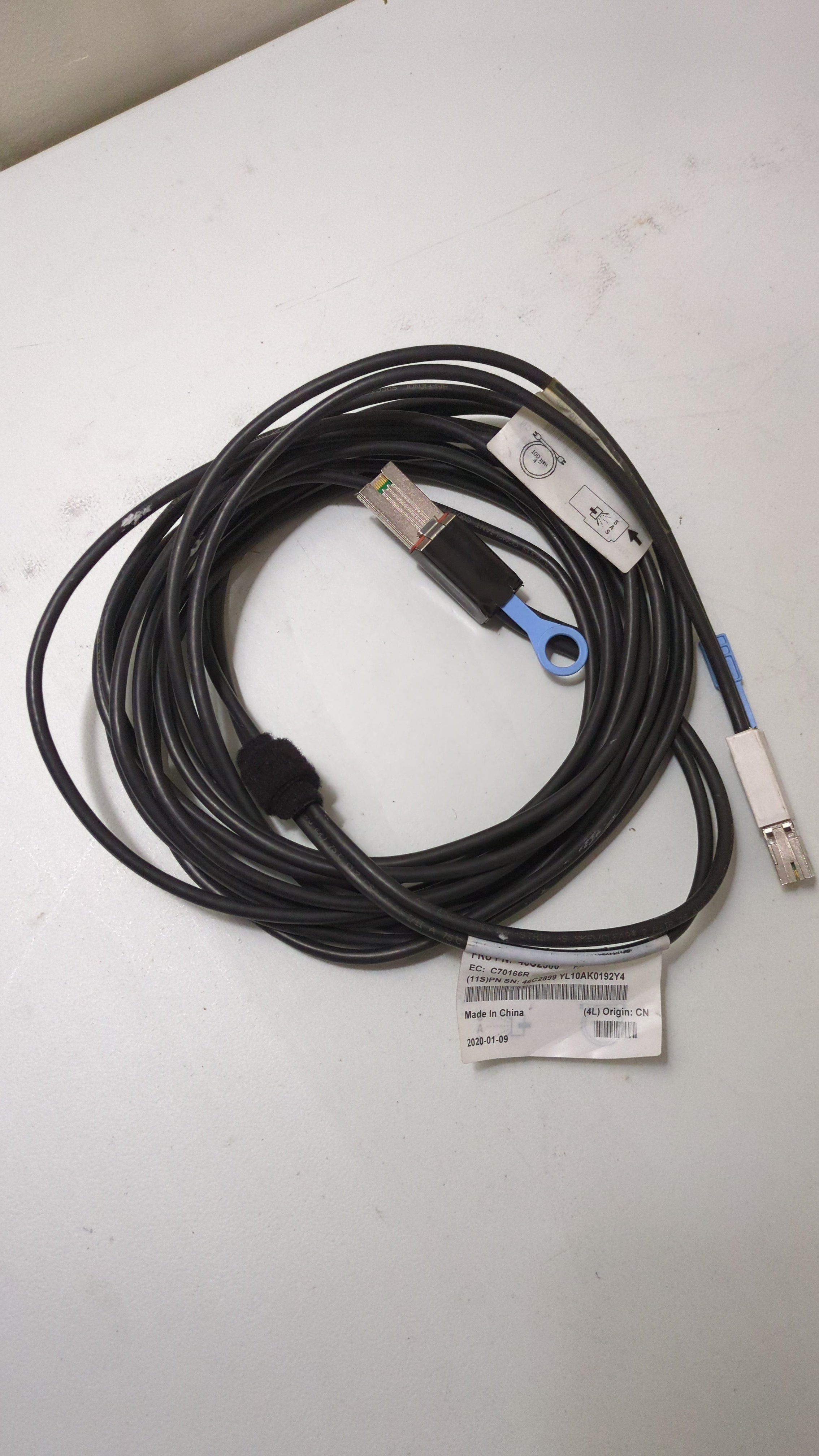 IBM 46C2900 46C2899 - 4M Mini-SAS HD to Mini-SAS 1X Cable | Alo Tech Solutions