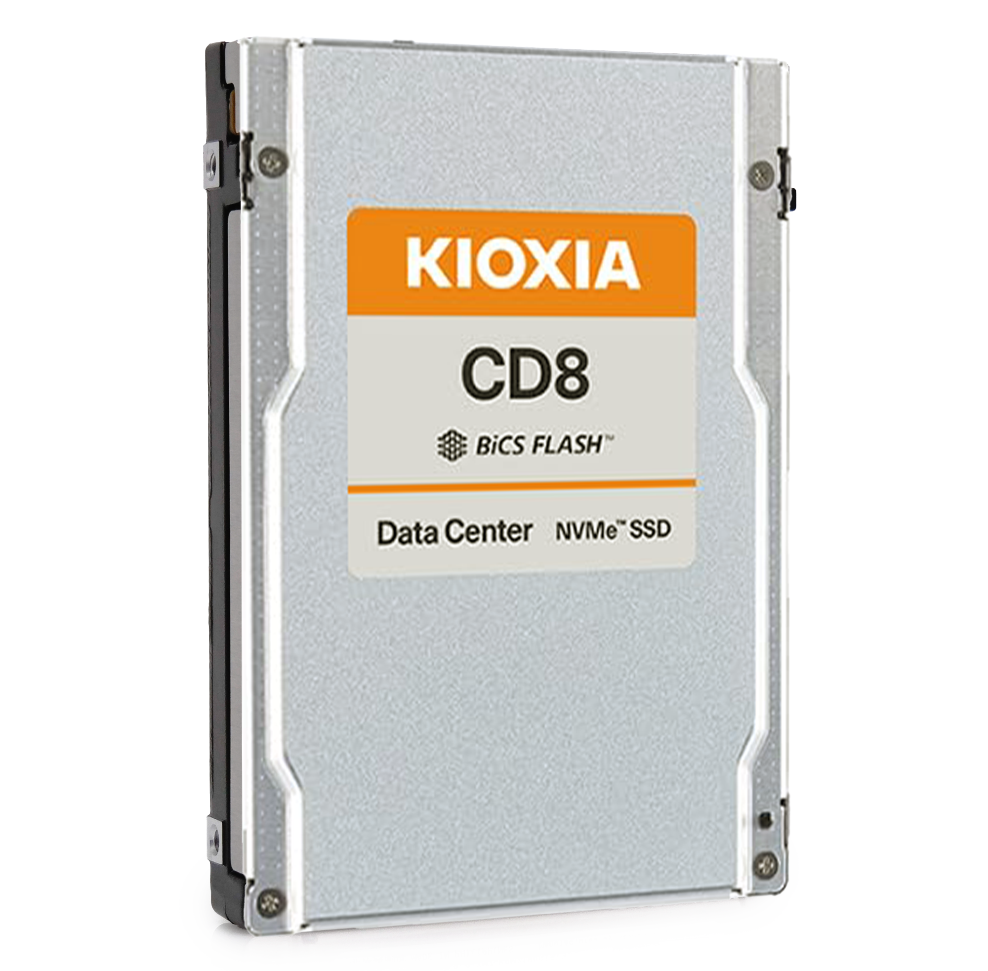 Kioxia CD8-R KCD8XRUG7T68 SDF1E83GEB02T 7.68TB 1 DWPD PCIe Gen 4.0 x4 16GB/s Read Intensive 3D TLC NVMe 1.4 2.5in Solid State Drive