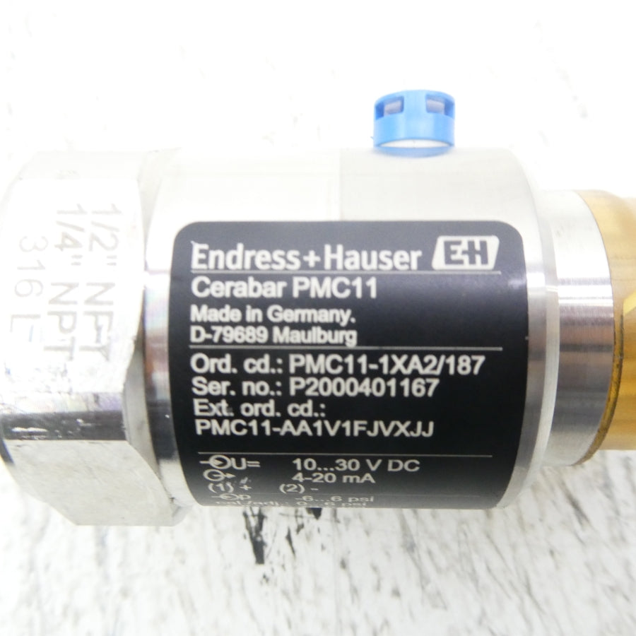 ENDRESS+HAUSER PMC11-AA1V1FJVXJJ 10-30VDC NSNP
