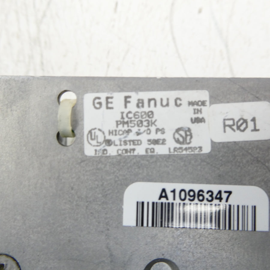 GE FANUC IC600PM503K 115-230V 1.5-.75A NSNP