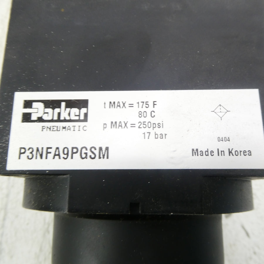 PARKER P3NFA9PGSM 250PSI 1-1/2" NSMP