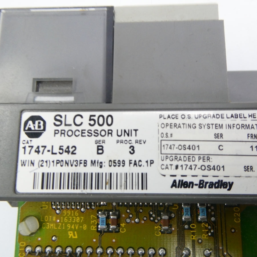 ALLEN BRADLEY 1747-L542 SER. B F/W 11 REV. 3 (NO DOOR/KEY) NSNP