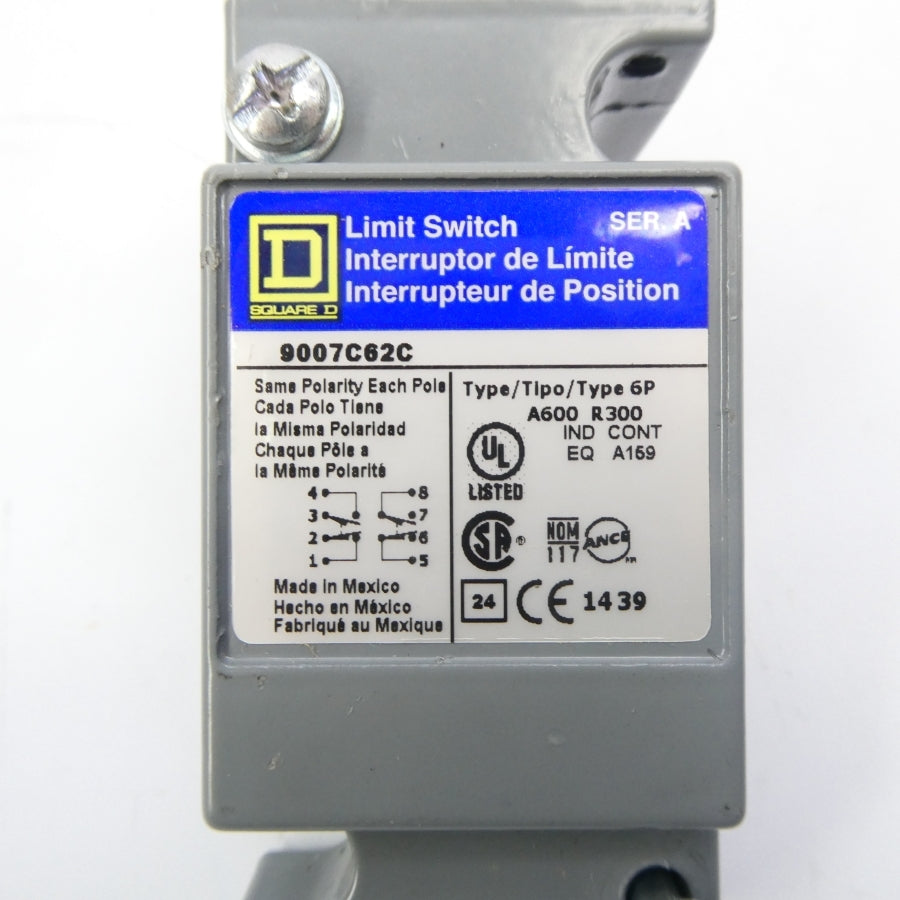 SQUARE D 9007C62C SER. A (AS PICTURED) NSNP