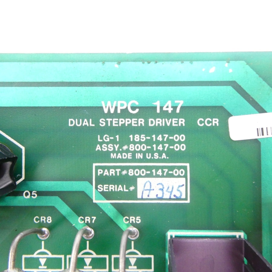 CIRCUIT BOARD WPC147 800-147-00 NSNP