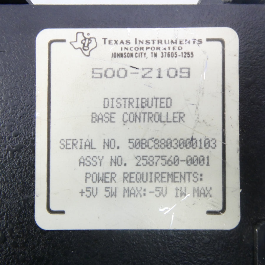 TEXAS INSTRUMENTS 500-2109 NSNP