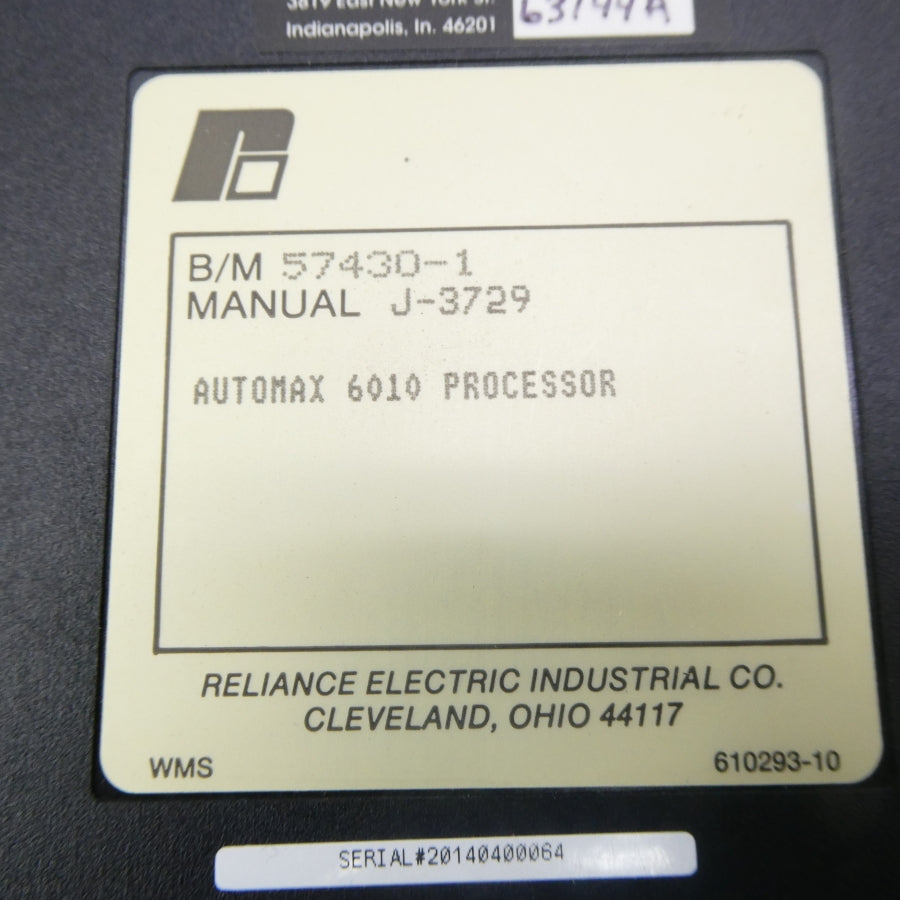 RELIANCE ELECTRIC 57430-1 UNMP