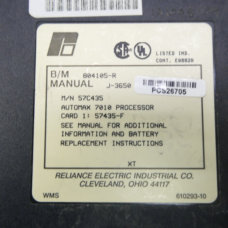RELIANCE ELECTRIC 804105-R 57C435 UNMP
