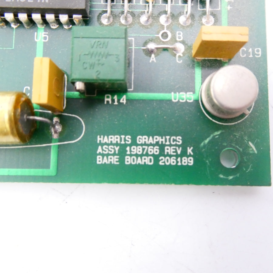 HARRIS GRAPHICS 198766 REV. K UNMP