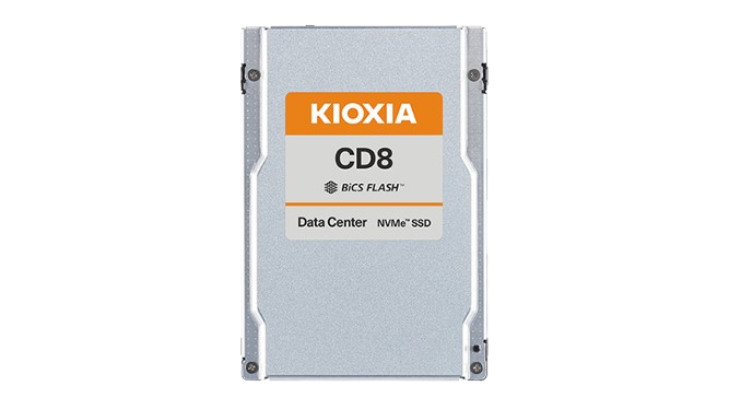 Kioxia CD8-R 3.84TB U.2 NVMe 2.5" Solid State Drive