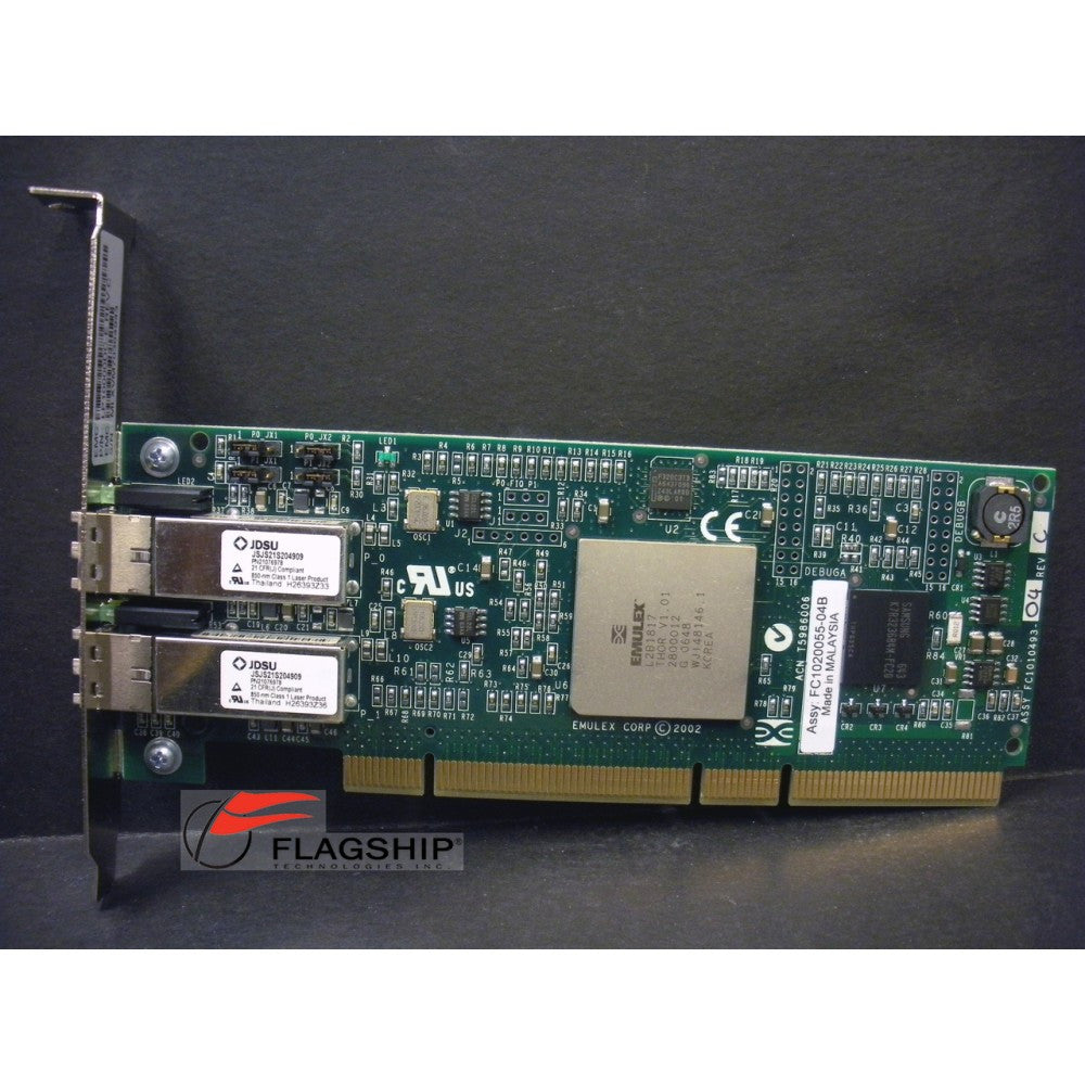 Emulex LP10000DC-E Dual Port 2Gb FC 64Bit HBA