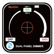 Maxdim Duo Dual Dimmer Controller Model - D