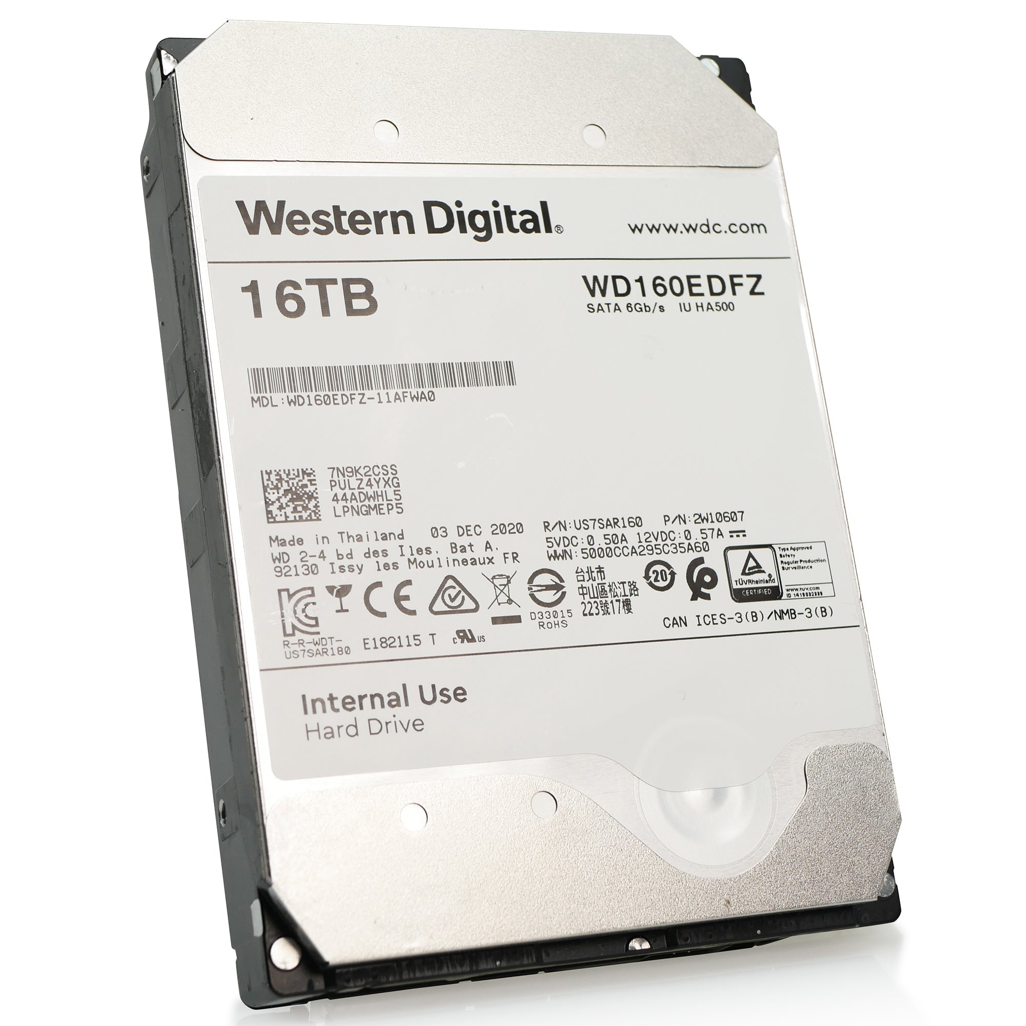 Western Digital WD160EDFZ 16TB 5.4K RPM SATA 6Gb/s 3.5in Refurbished HDD